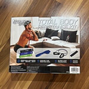 Aduro Sport Total Body Resistance Kit — Blue/Green/Black